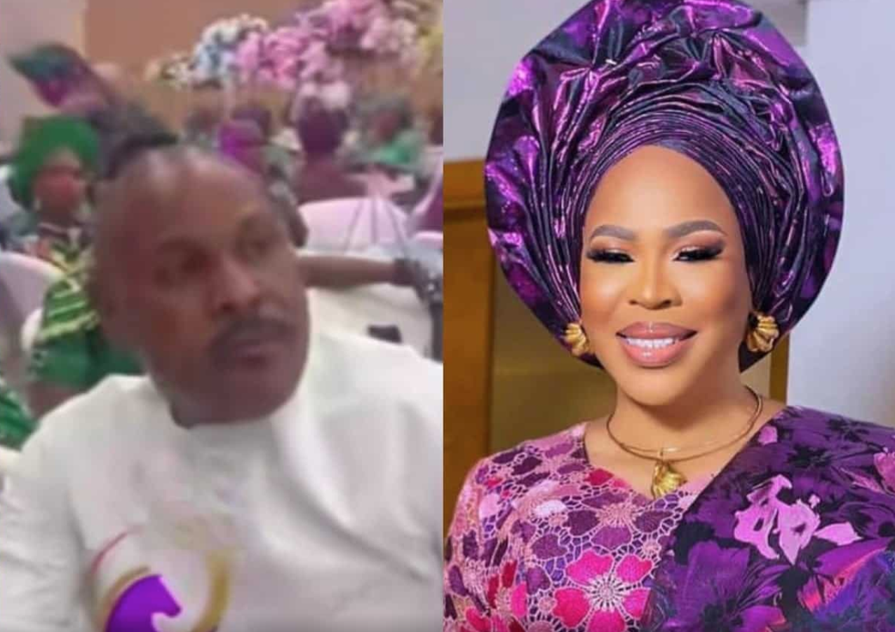 Saidi Balogun, Nollywood stars storm actress Faithia Williams’ father’s burial