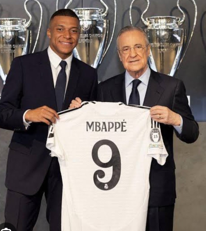 Real Madrid unveils Kyllian Mbappe