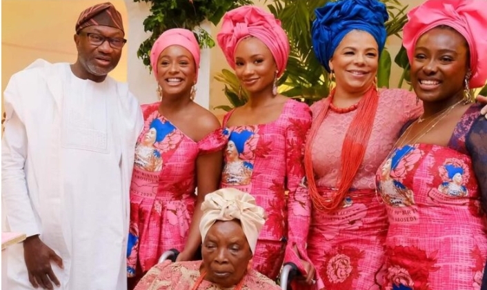 BREAKING: Mother of Femi Otedola’s wife is dead