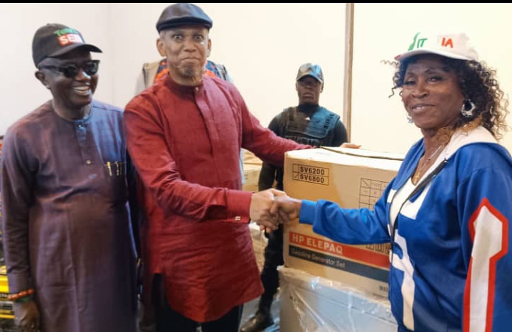 Senator Dafinone flags off empowerment, palliative distribution