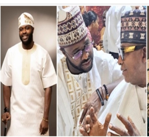 Nollywood actor, Femi Adebayo sparks controversy after revealing unscripted slap on father during film shoot