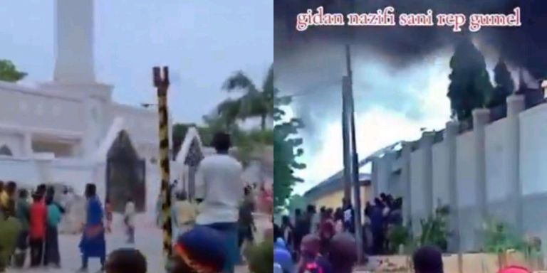 Day-6: Youths set ablaze lawmakers houses, remove household items