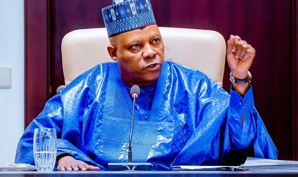 How Chimamanda kept taking photos of me in sneakers with suit at the last NBA conference – Shettima