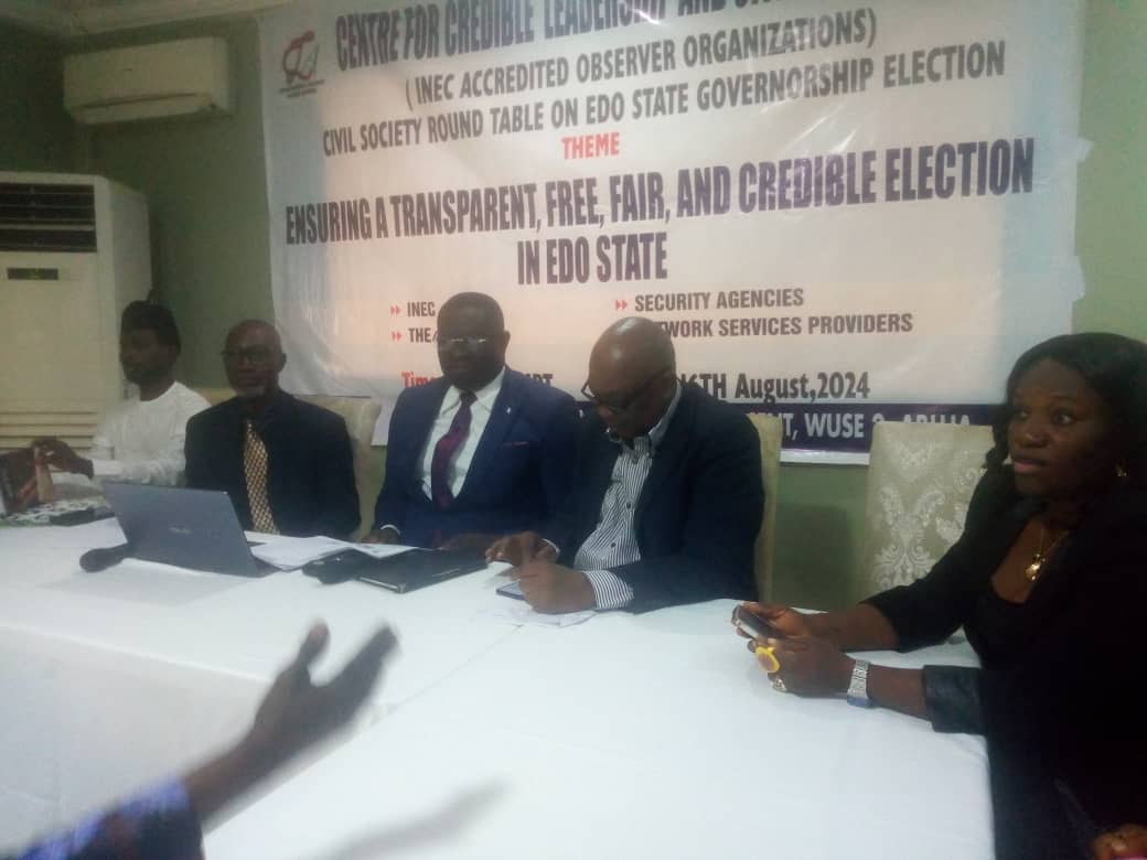 2024 Edo Guber: INEC accredited CSOs caution politicians, security operatives against truncating democracy