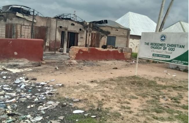 Gov Bago condemns burning of RCCG church in Niger