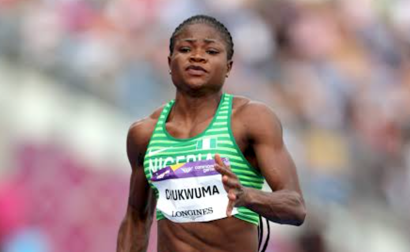 Olympics 100 metres race: Rosemary Chukwuma advances