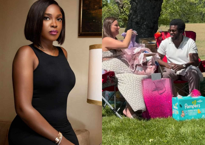 Omoni Oboli in tears as she becomes a grandmother (Video)