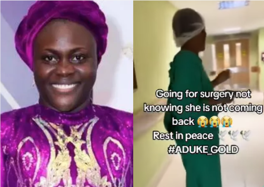 Video of late gospel singer Aduke Gold’s last moments in hospital surfaces
