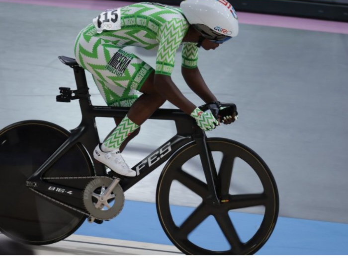 Sportsmanship Spirit: Nigerian cyclist borrows bicycle from German counterpart to compete at Olympics