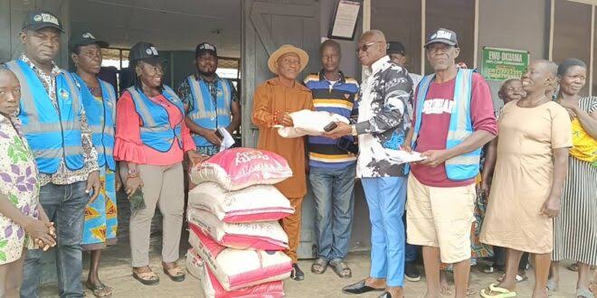 OKUAMA: UPU Ireland donates food stuffs worth millions to IDP Camp in Ewu to ease hardship