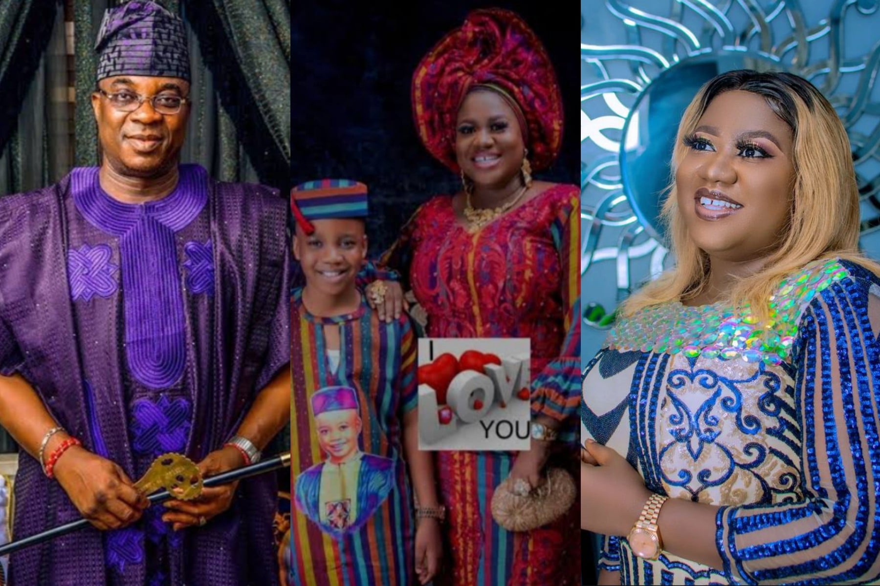Kwam1 under fire for abandoning son with actress, Bisola Badmus