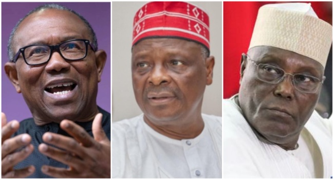 Ahead 2027, political reengineering as PDP confirms Atiku, Obi, Kwankwaso in talks to back a candidate