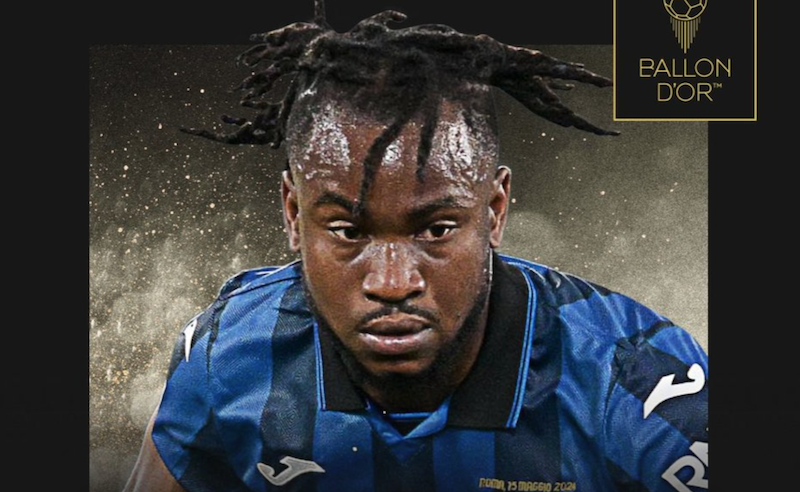 BREAKING: Ademola Lookman finishes Ballon d’Or race in 14th position