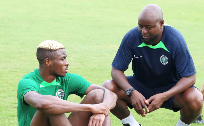 Only God will judge between me and Osimhen – Finidi George