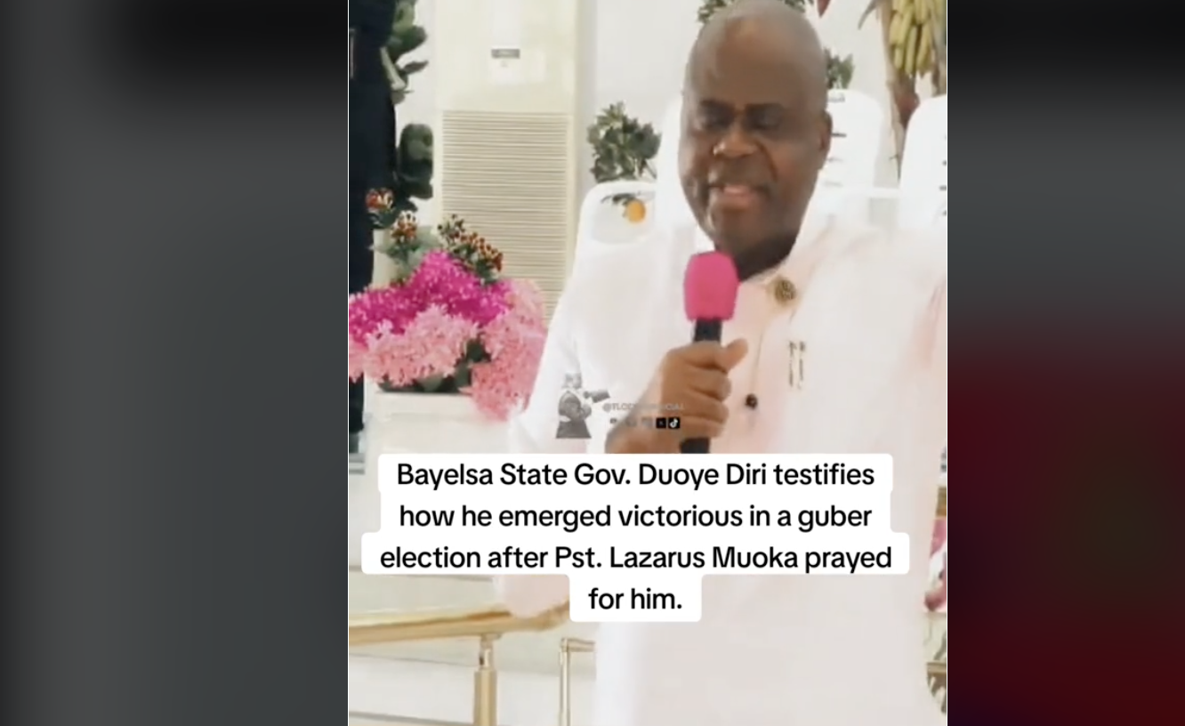 TRENDING VIDEO: Watch Bayelsa Gov testifies at Lord’s Chosen