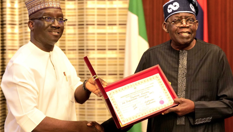 What Tinubu told Edo Governor-elect