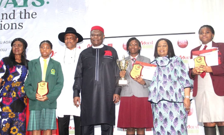 Bishop Okonkwo doles out prizes to essay competition winners
