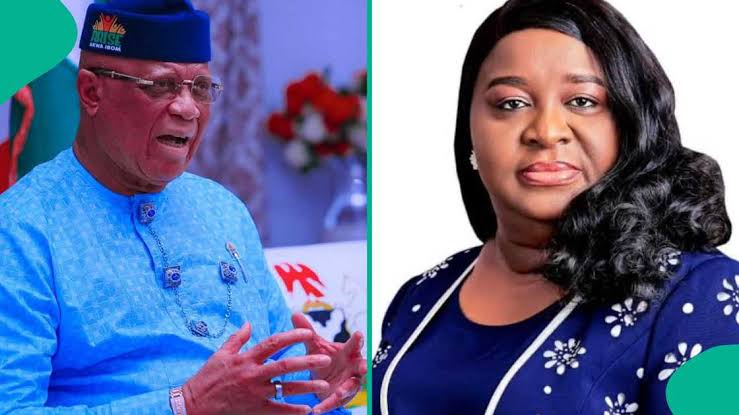 Akpabio mourns Governor Umo Eno’s wife