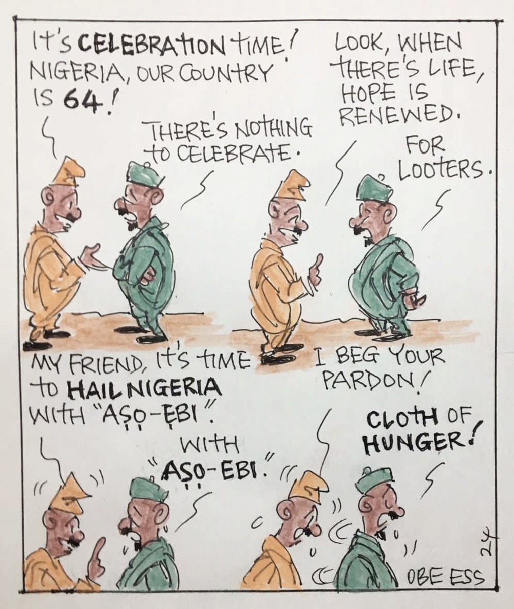 CARTOON OF THE DAY: Time to celebrate Nigeria