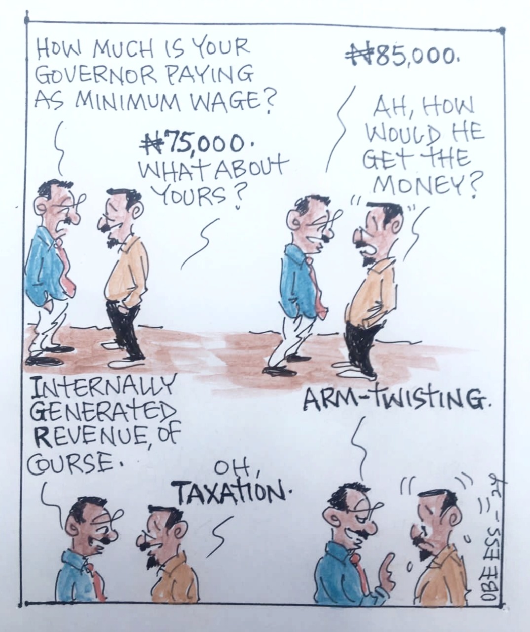 CARTOON OF THE DAY: How Governors will get money to pay new minimum wage