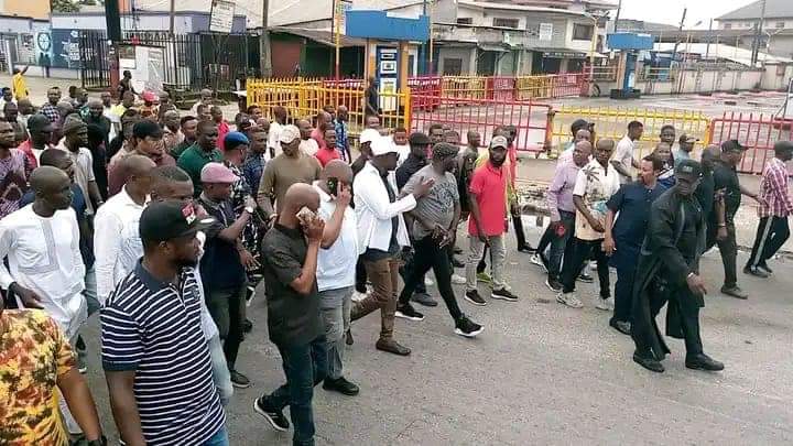 BREAKING: Fresh protest against LG poll rocks Rivers