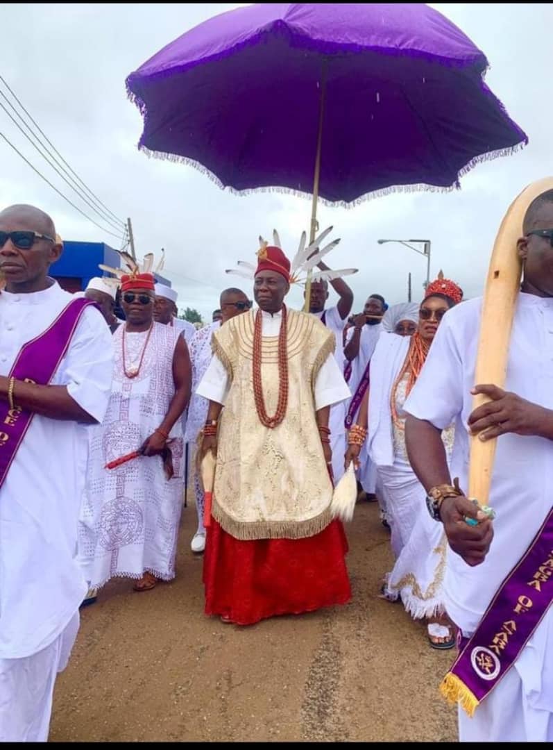 BREAKING: Professor Azinge crowned 14th Asagba of Asaba