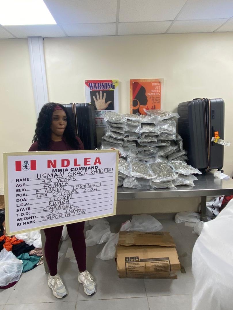 My boyfriend advised me to carry drugs to Nig- Canada-based nurse confesses to operatives