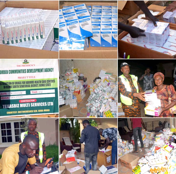 Outreach: Senator Moro distributes drugs to healthcare centers in Benue