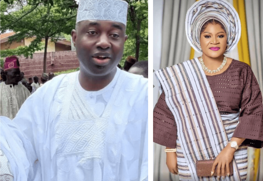Why I did not celebrate my first wife, Olufunsho on social media – Mercy Aigbe’s husband spills