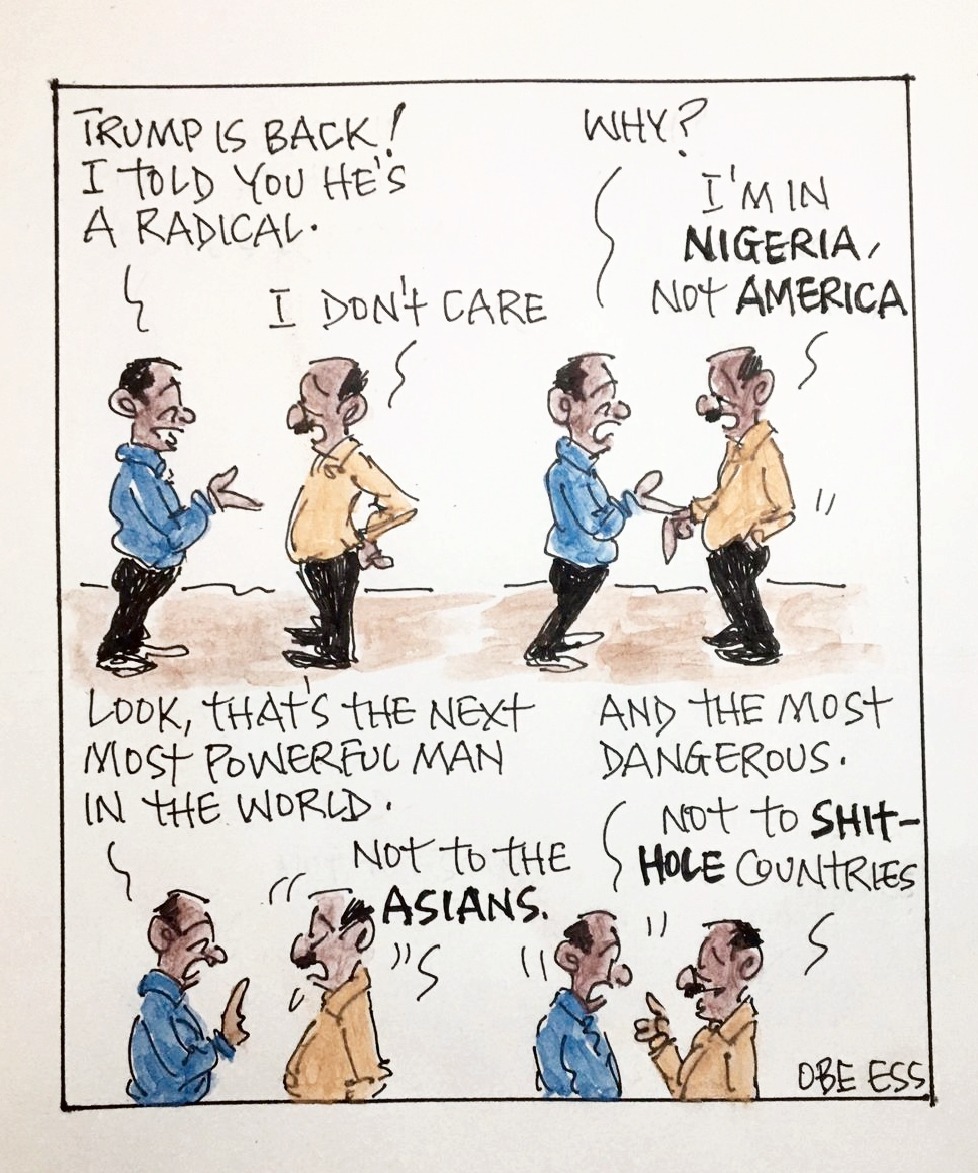 CARTOON OF THE DAY: I don’t care Trump is back