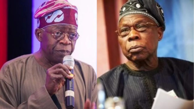 Obasanjo slams Tinubu, says “your Baba-Go-Slow ‘Emilokan’ reign has made Nig a failed state