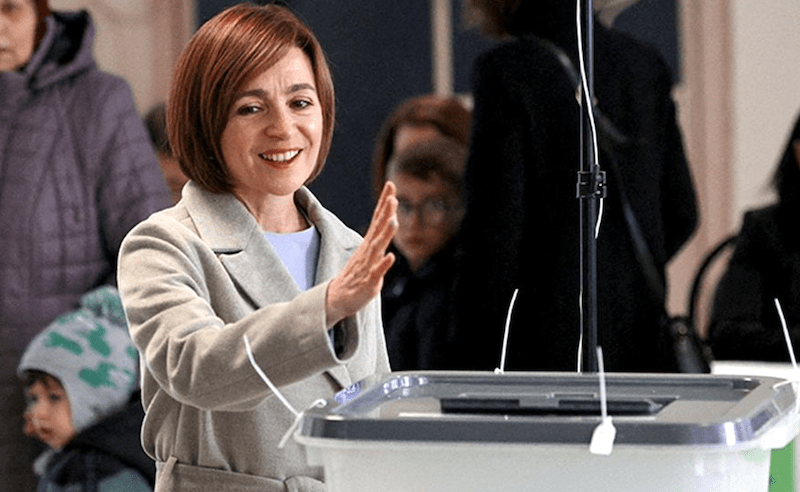 Moldovan President Maia Sandu secures second term