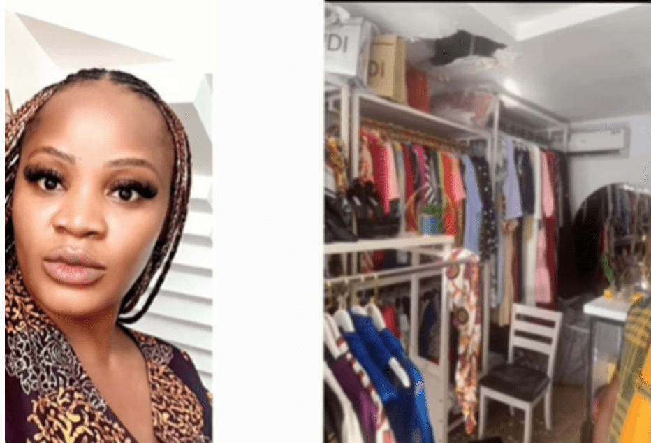 I am tired – Nollywood actress Uche Ogbodo cries out as thieves cart away goods worth 50million