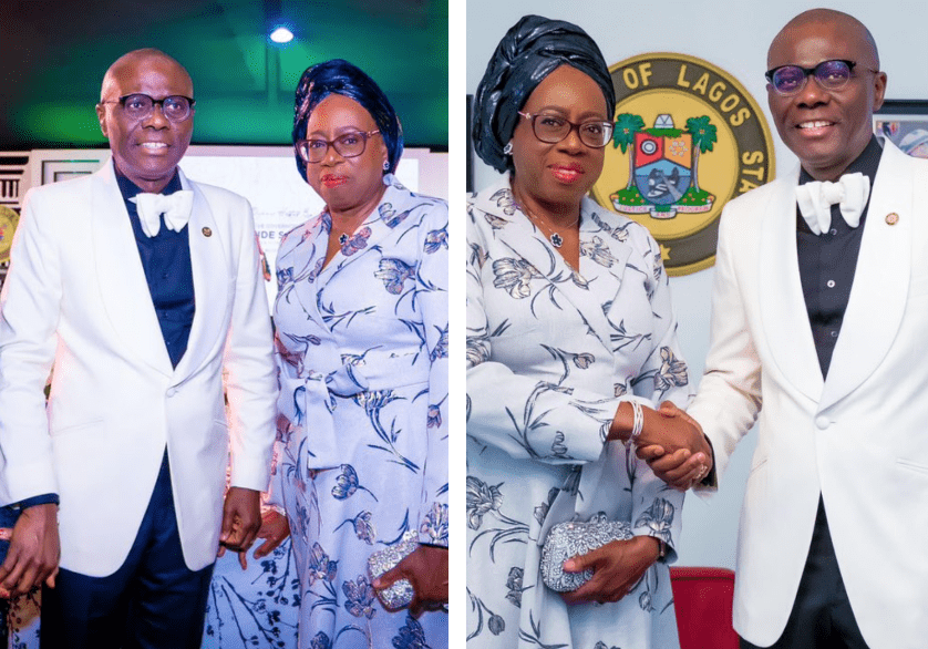 New CJN under fire for attending dinner party with Lagos Governor, Sanwo-Olu (photos)