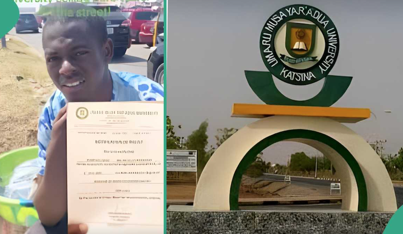 First Class graduate hawking pure water offered employment