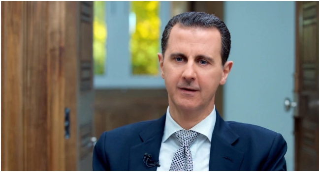 SYRIA: Bashar al-Assad finally admits his country now in the hands of terrorists