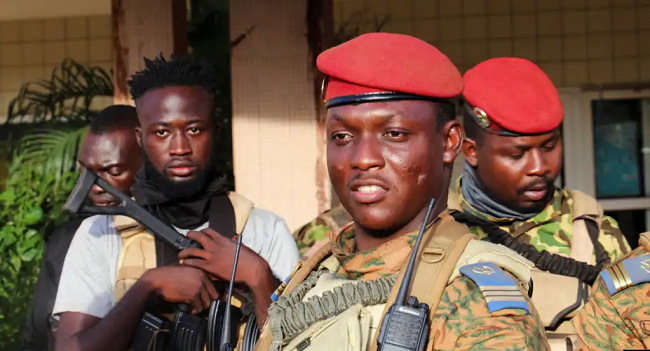 Burkina Faso Military junta dissolves Government, sacks PM