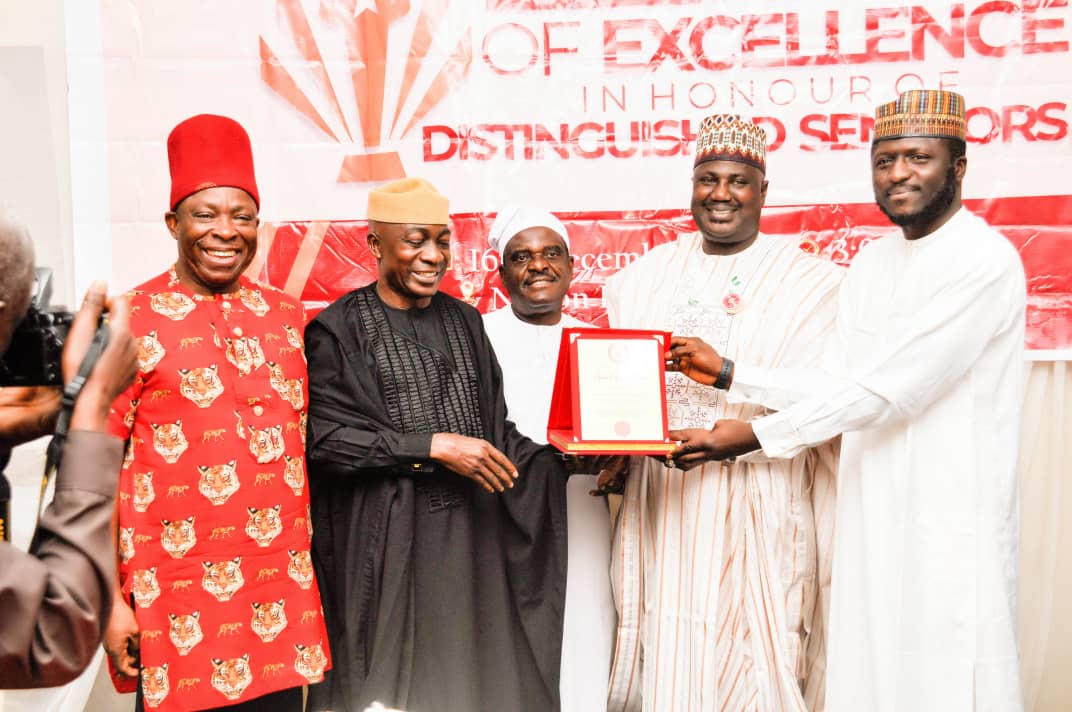 Agric minister , Abdullahi bags Senate Press corps award for Excellence