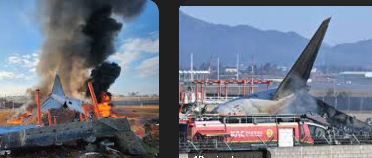 BLACK SUNDAY: Plane with 181 passengers onboard bursts into flames after landing