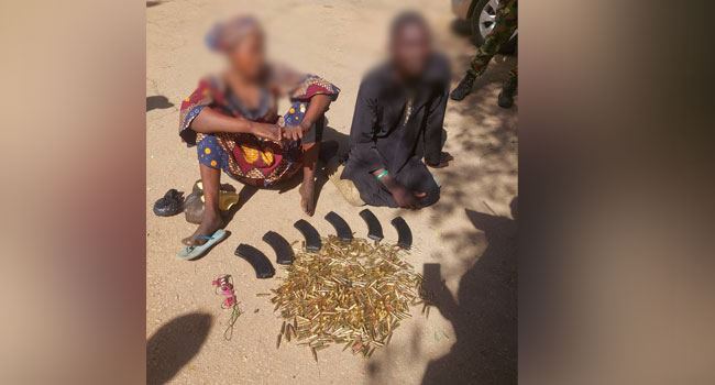 Female supplier of logistics to terrorists, nabbed by soldiers in Zamfara