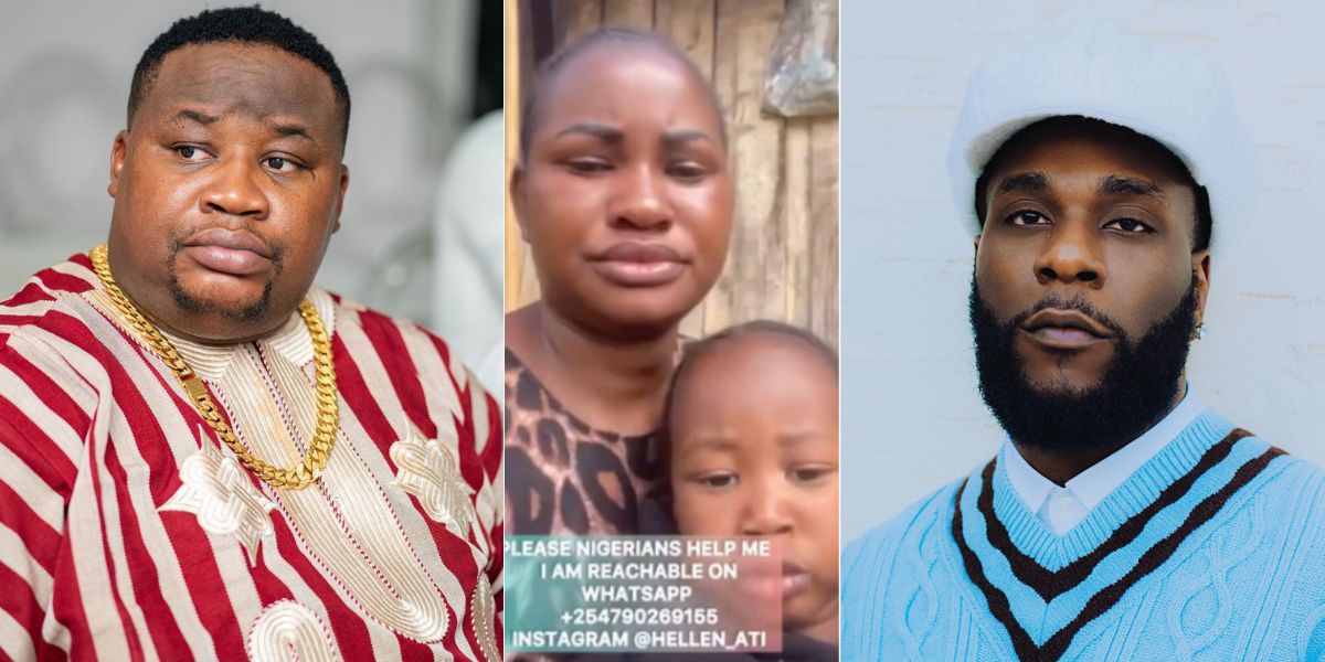 Cubana Chief Priest retaliates, bets  Burna Boy $1 million over baby mama, son episode