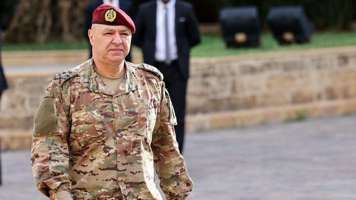 Army Commander, Gen Joseph Aoun elected president of Lebanon