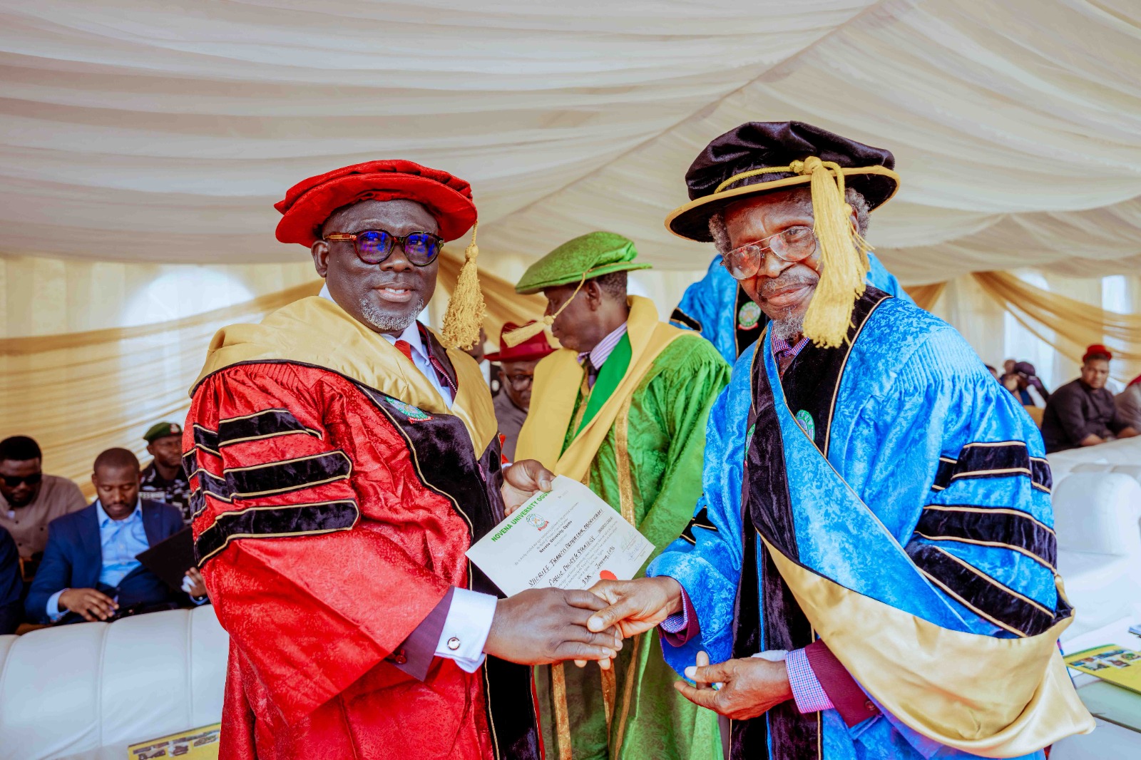 Novena University honours Oborevwori with doctorate degree(Photos)