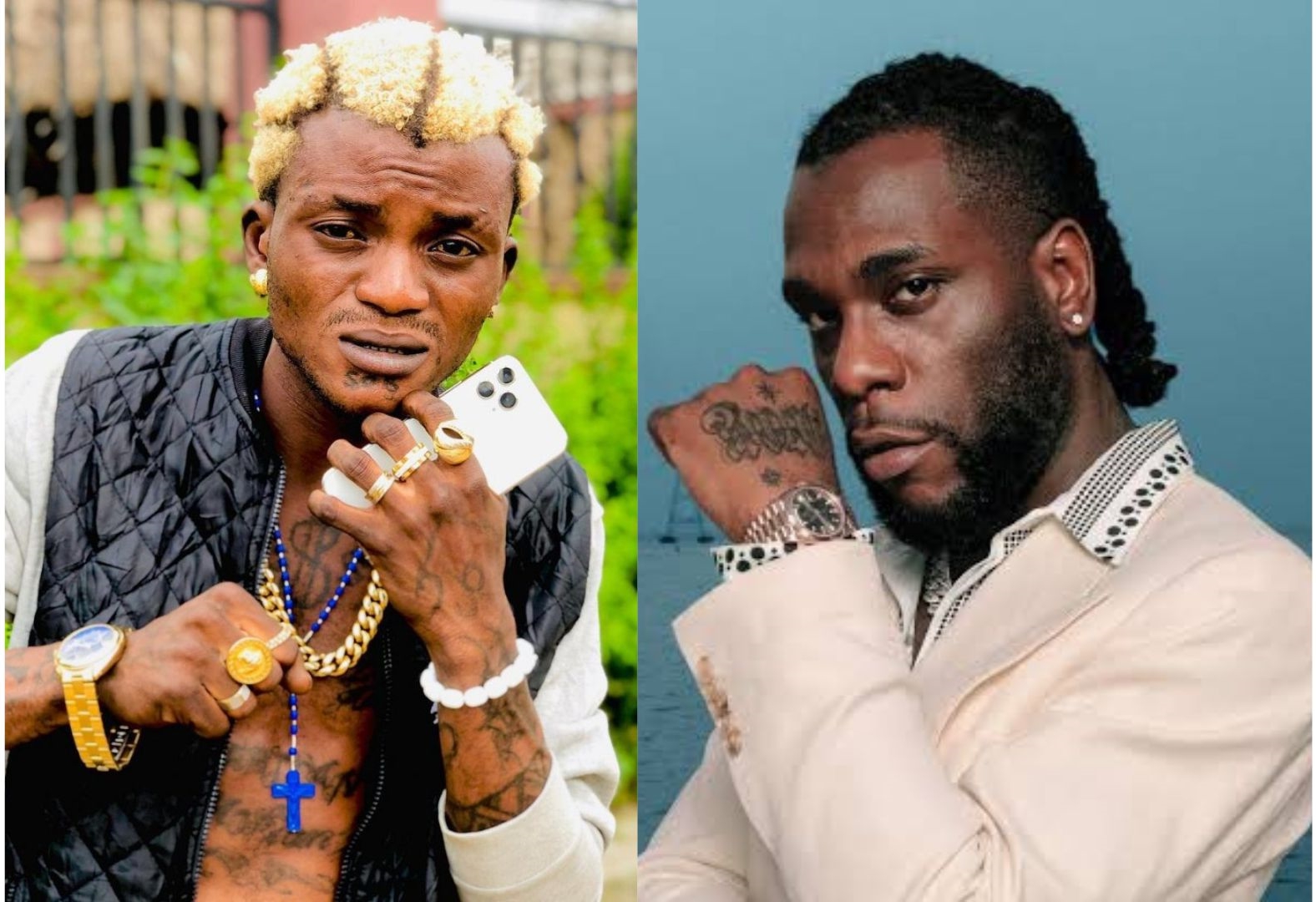 Burna Boy: Portable gets N20 million for defeating Speed Darlington in boxing match