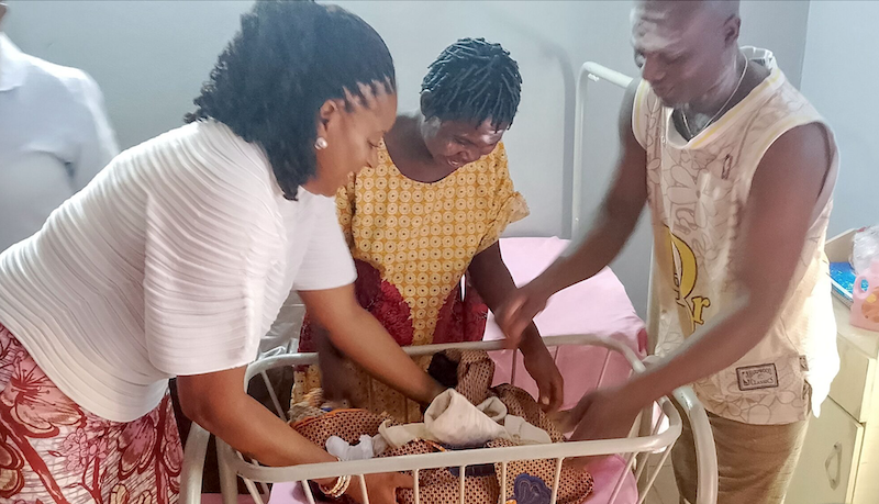 Soludo’s wife welcomes Anambra’s first baby of 2025