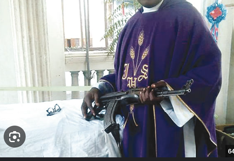 Nigerian priest shoots two boys dead for firing knockout on New year’s day (video)