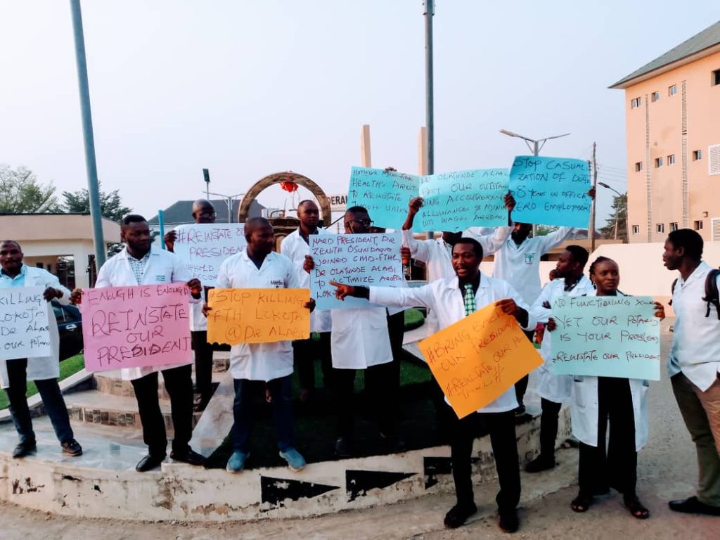 Just in: Resident Doctors in FCT embark on seven-day warning strike
