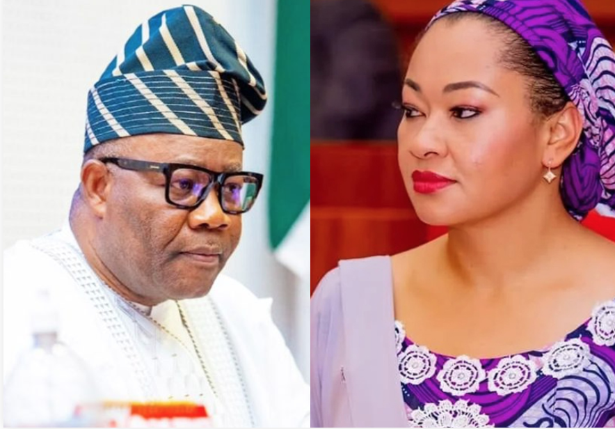 Drama in senate as Kogi senator, Natasha, Akpabio clash during plenary session (video)