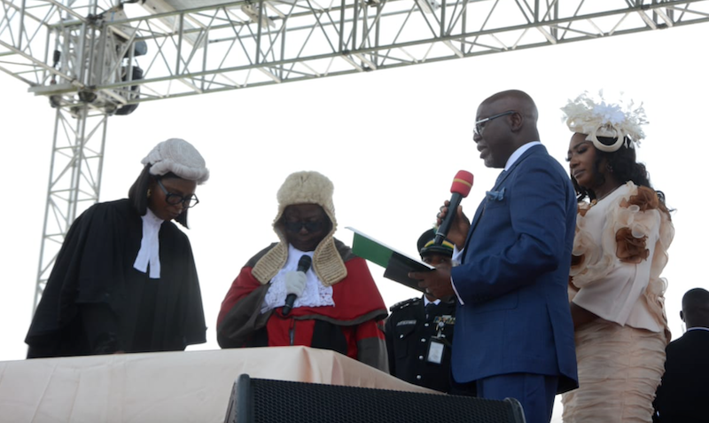 What Tinubu said about Gov Aiyedatiwa’s fresh term in office