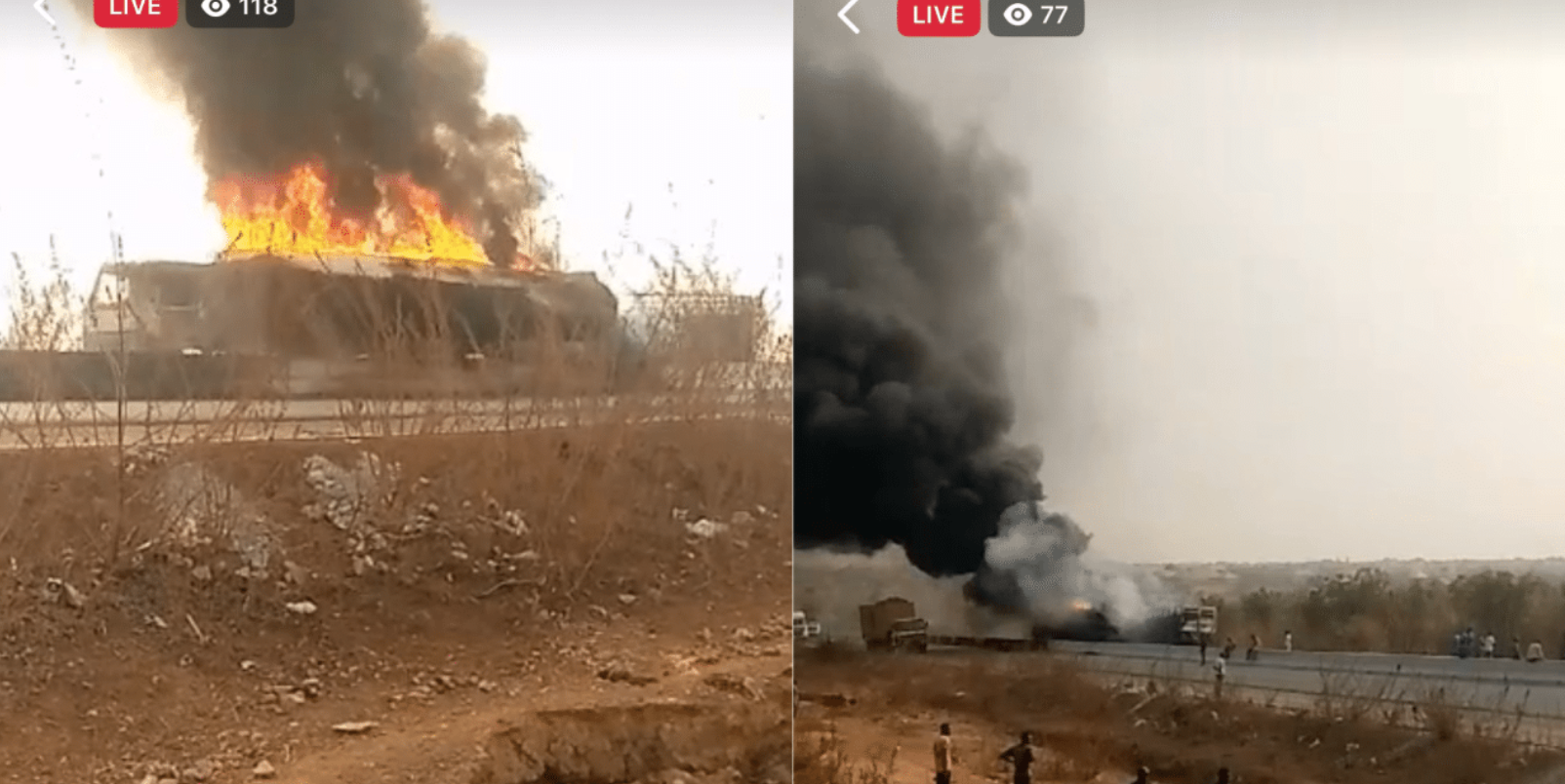 Just In: Many feared dead as fuel tanker explodes in Ilorin
